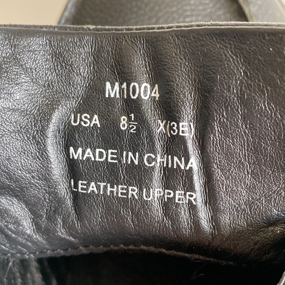 Propet Mens 8.5 Comfort Shoe Black Leather Upper Diabetic friendly light weight - Picture 9 of 9